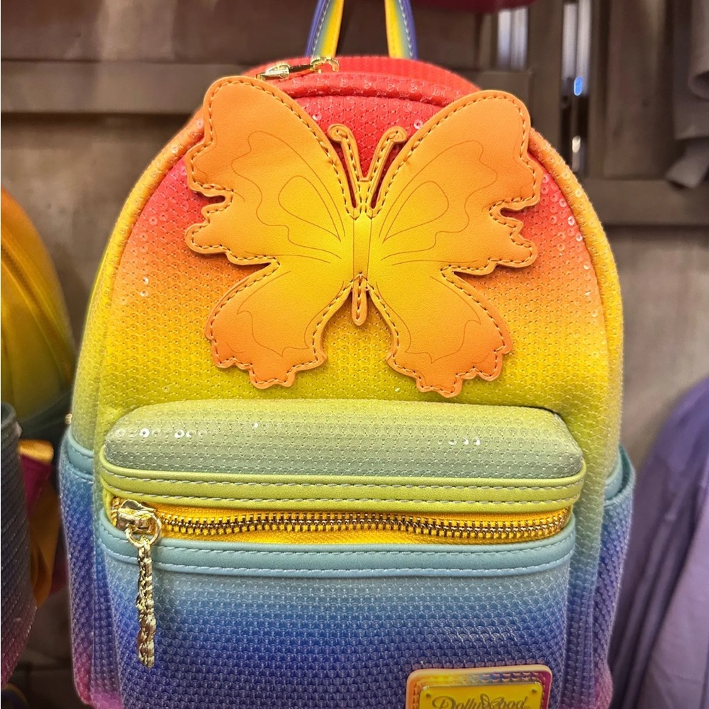 Dollywood exclusive Butterfly backpack!! NWT